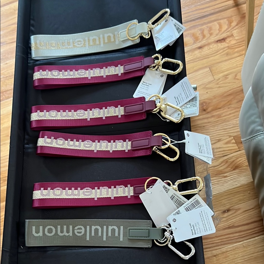 lululemon Never Lost Keychain